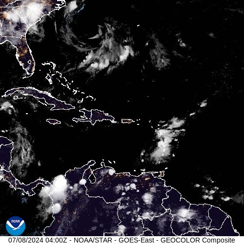 Satellite - Cuba/East - Mon 08 Jul 01:00 EDT