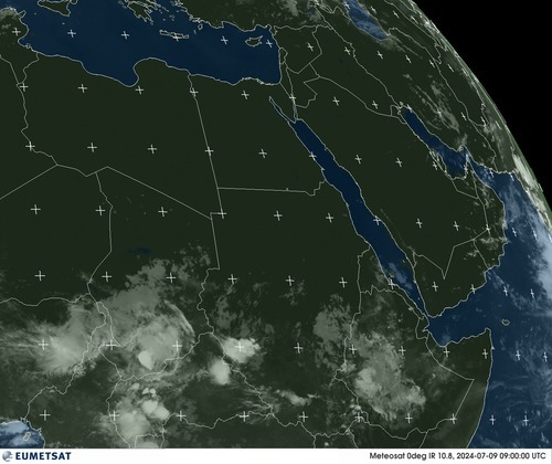 Satellite - Arabian Sea - Tue 09 Jul 06:00 EDT