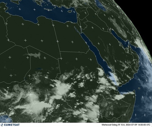 Satellite - Gulf of Oman - Tue 09 Jul 11:00 EDT