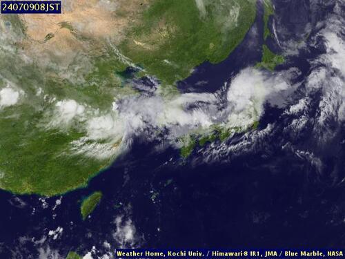 Satellite - Sea of Japan - Mon 08 Jul 21:00 EDT