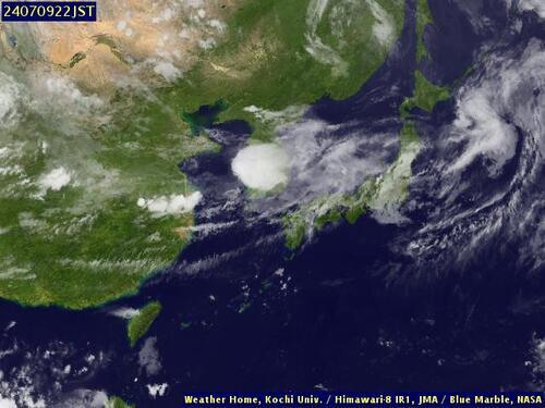 Satellite - Philippine Sea (Centr.) - Tue 09 Jul 11:00 EDT