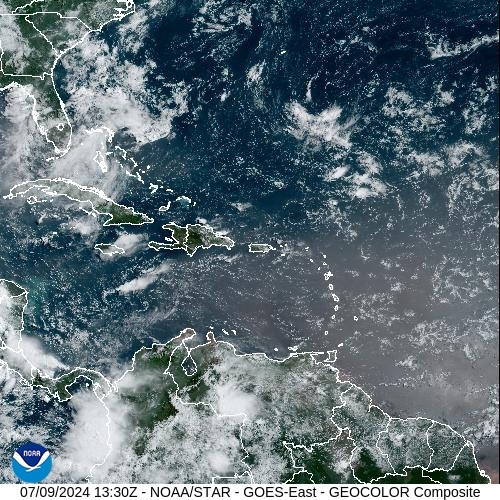 Satellite - Jamaica - Tue 09 Jul 10:30 EDT
