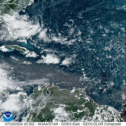 Satellite - Cuba/East - Wed 10 Jul 17:30 EDT