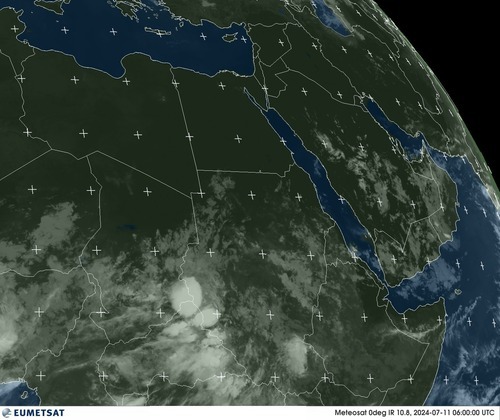 Satellite - Arabian Sea (East) - Thu 11 Jul 03:00 EDT