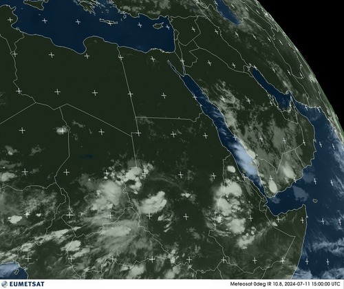 Satellite - Gulf of Oman - Thu 11 Jul 12:00 EDT