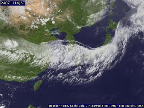 Satellite - Sea of Japan - Thu 11 Jul 03:00 EDT