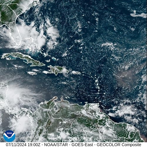 Satellite - Haiti - Thu 11 Jul 16:00 EDT