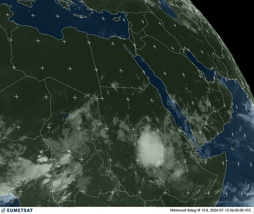 Satellite - Arabian Sea (East) - Fri 12 Jul 03:00 EDT