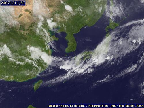 Satellite - Philippine Sea (North) - Fri 12 Jul 00:00 EDT