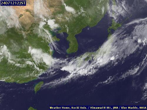 Satellite - Sea of Japan - Fri 12 Jul 01:00 EDT