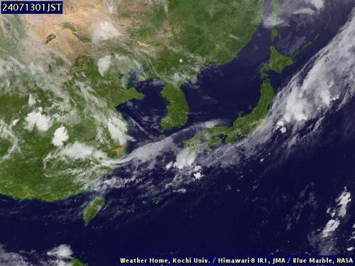 Satellite - Philippine Sea (Centr.) - Fri 12 Jul 14:00 EDT