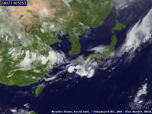 Satellite - Sea of Japan - Fri 12 Jul 18:00 EDT