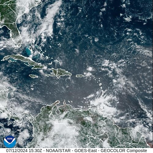 Satellite - Cuba/East - Fri 12 Jul 12:30 EDT