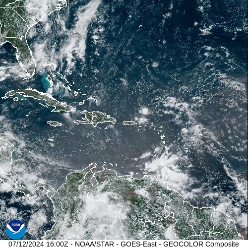 Satellite - Haiti - Fri 12 Jul 13:00 EDT
