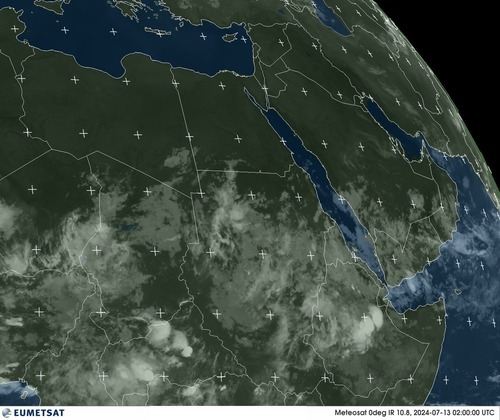 Satellite - Arabian Sea (East) - Fri 12 Jul 23:00 EDT