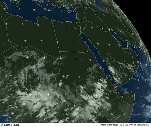 Satellite - Gulf of Oman - Sun 14 Jul 10:00 EDT