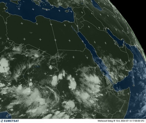 Satellite - Gulf of Oman - Sun 14 Jul 14:00 EDT