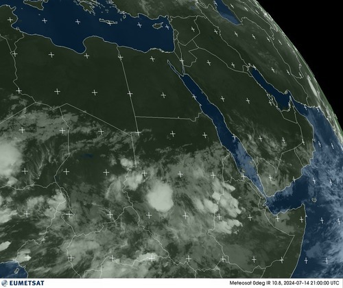 Satellite - Arabian Sea (East) - Sun 14 Jul 18:00 EDT