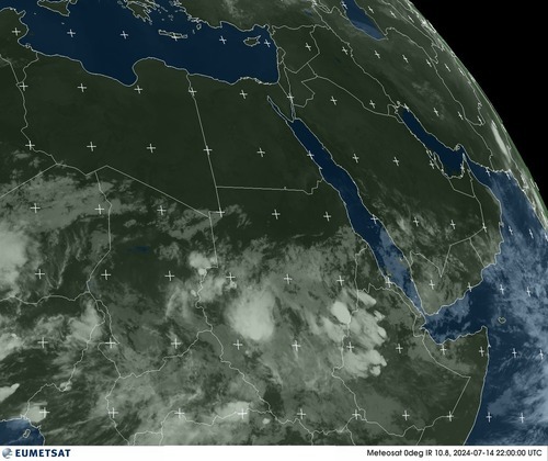 Satellite - Gulf of Oman - Sun 14 Jul 19:00 EDT