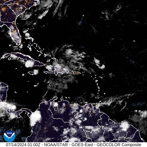 Satellite - Haiti - Sat 13 Jul 22:00 EDT