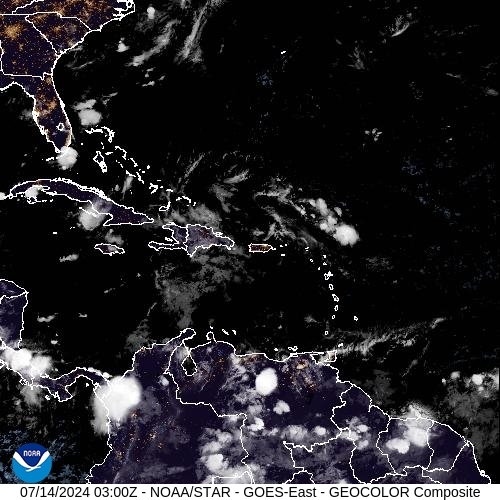 Satellite - Cuba/East - Sun 14 Jul 00:00 EDT
