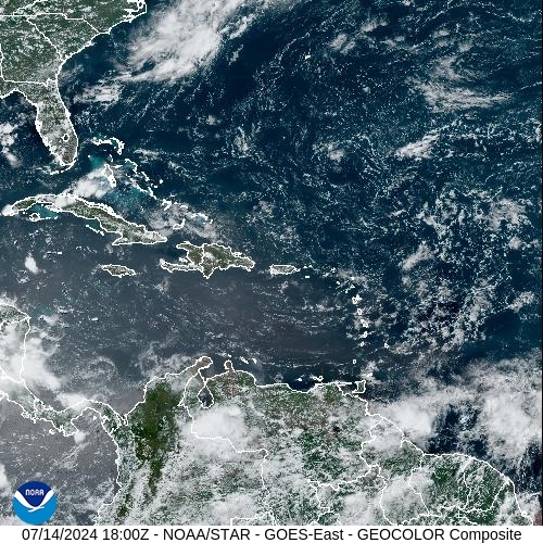 Satellite - Haiti - Sun 14 Jul 15:00 EDT