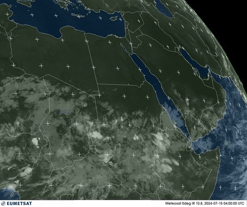 Satellite - Gulf of Oman - Mon 15 Jul 01:00 EDT
