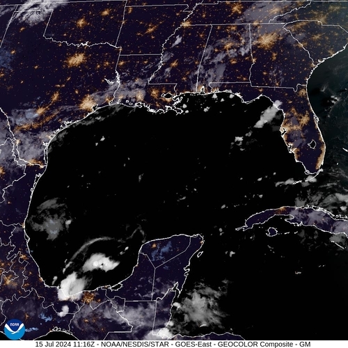 Satellite - Panama - Mon 15 Jul 08:16 EDT