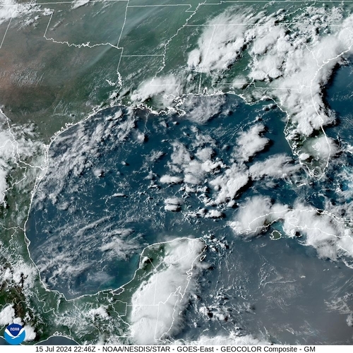 Satellite - Gulf of Honduras - Tu, 16 Jul, 00:46 BST