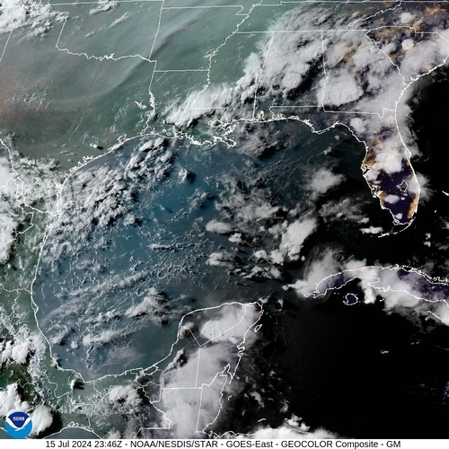 Satellite - Yucatan Strait - Tu, 16 Jul, 01:46 BST