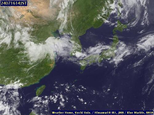 Satellite - Sea of Japan - Tue 16 Jul 03:00 EDT