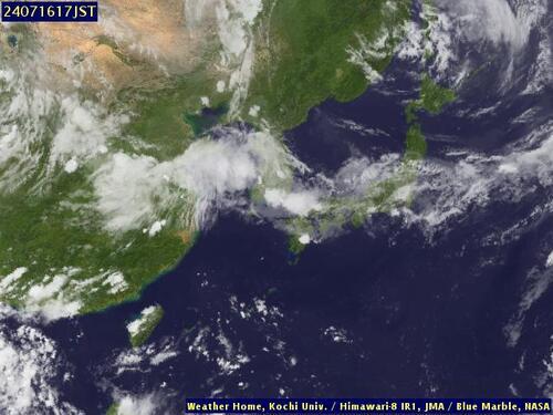 Satellite - Philippine Sea (South) - Tue 16 Jul 06:00 EDT