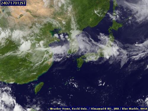Satellite - Taiwan Strait - Tue 16 Jul 14:00 EDT