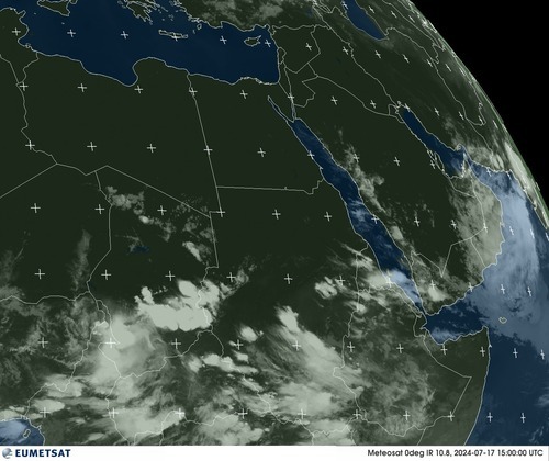 Satellite - Arabian Sea (East) - Wed 17 Jul 12:00 EDT
