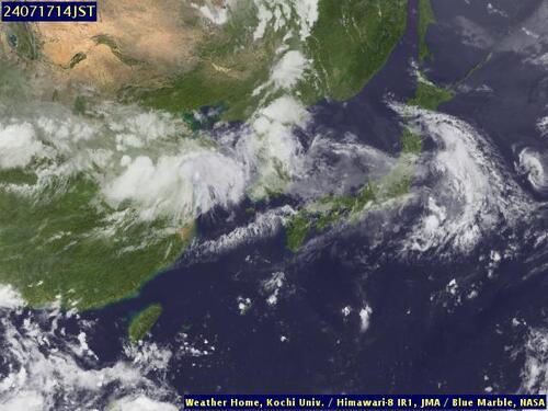Satellite - Philippine Sea (Centr.) - Wed 17 Jul 03:00 EDT