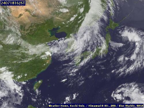 Satellite - Taiwan Strait - Thu 18 Jul 05:00 EDT