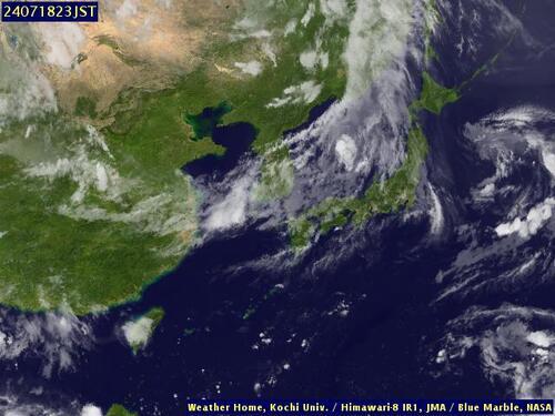 Satellite - South China Sea/North - Thu 18 Jul 12:00 EDT