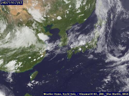 Satellite - Sea of Japan - Fri 19 Jul 06:00 EDT