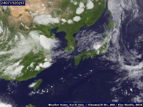 Satellite - Philippine Sea (Centr.) - Fri 19 Jul 09:00 EDT