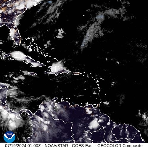 Satellite - Cuba/East - Thu 18 Jul 22:00 EDT