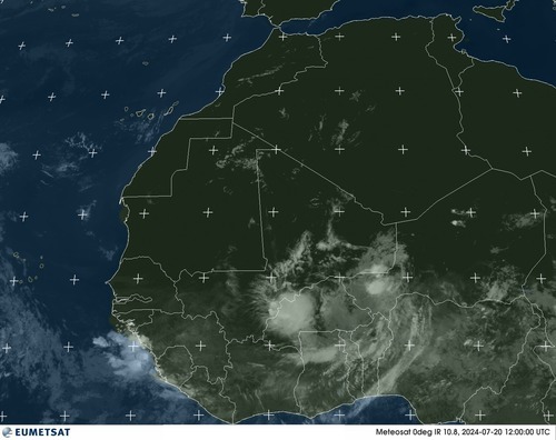 Satellite - Gulf of Guinea - Sat 20 Jul 09:00 EDT