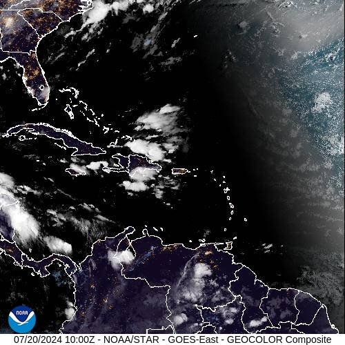 Satellite - Puerto Rico - Sat 20 Jul 07:00 EDT