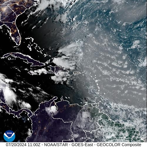 Satellite - Cuba/East - Sat 20 Jul 08:00 EDT