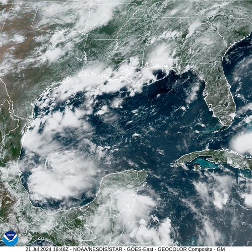 Satellite - Campechebai - Sun 21 Jul 13:46 EDT