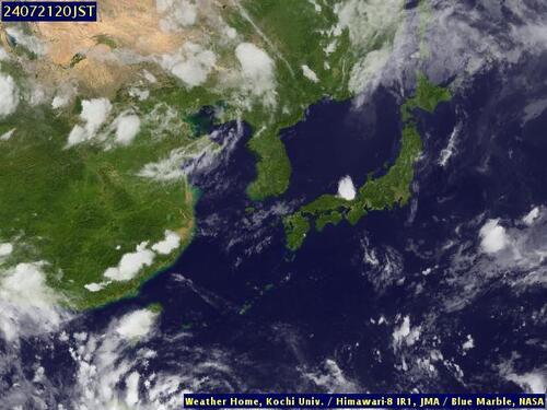 Satellite - Philippine Sea (South) - Sun 21 Jul 09:00 EDT