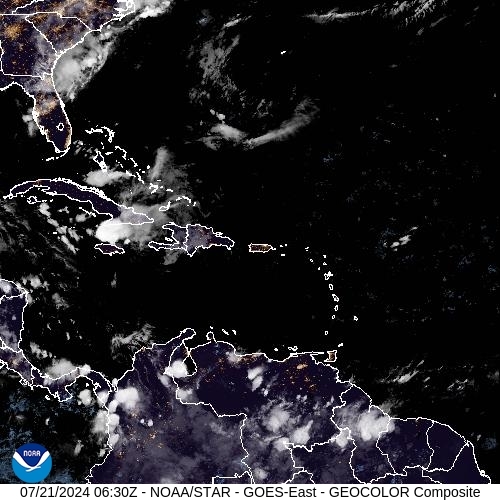 Satellite - Cuba/East - Sun 21 Jul 03:30 EDT
