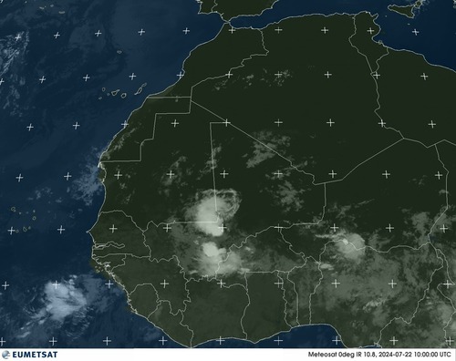 Satellite - Gulf of Guinea - Mo, 22 Jul, 12:00 BST