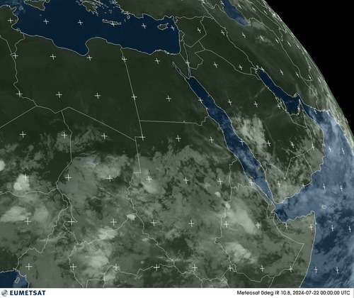 Satellite - Arabian Sea - Sun 21 Jul 21:00 EDT