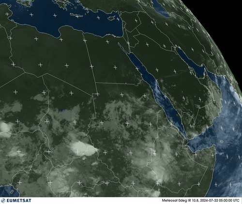 Satellite - Gulf of Oman - Mon 22 Jul 02:00 EDT