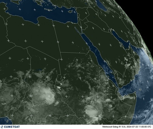 Satellite - Somalia/East - Mon 22 Jul 08:00 EDT